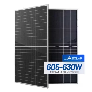JA N-Type Bifacial 605watt Solar Panel